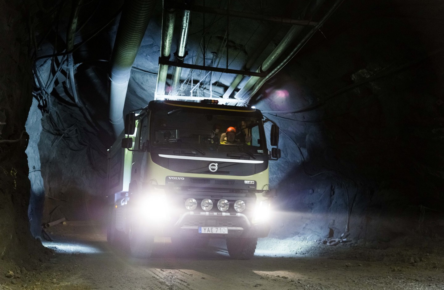 Volvo Group Test Autonomous FMX Truck At Boliden Mine