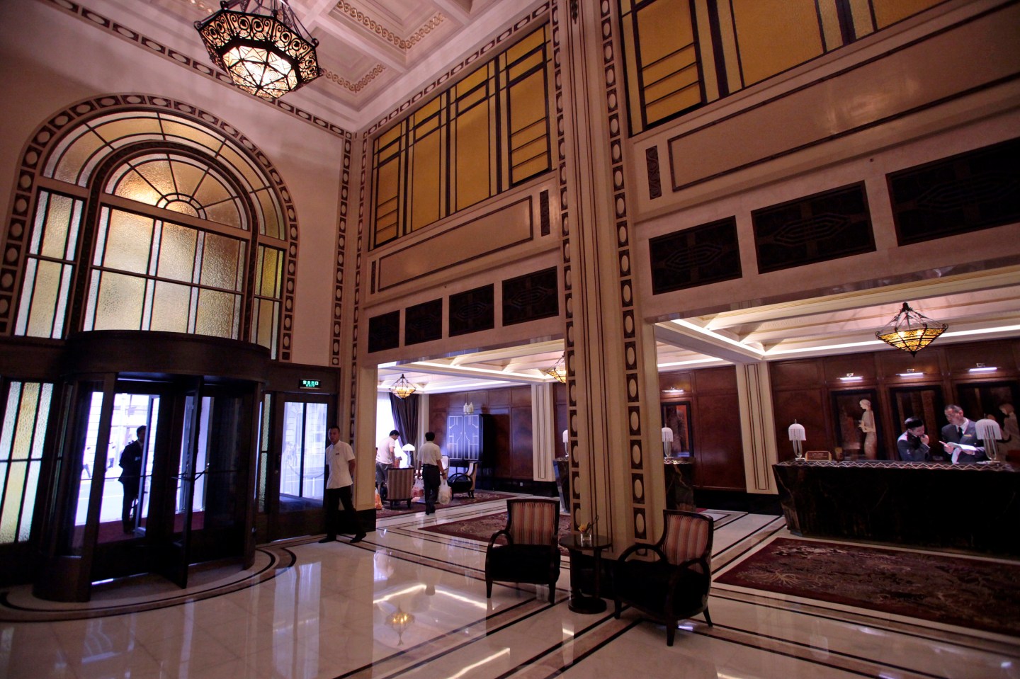 Tour Of The Recently Restored Peace Hotel