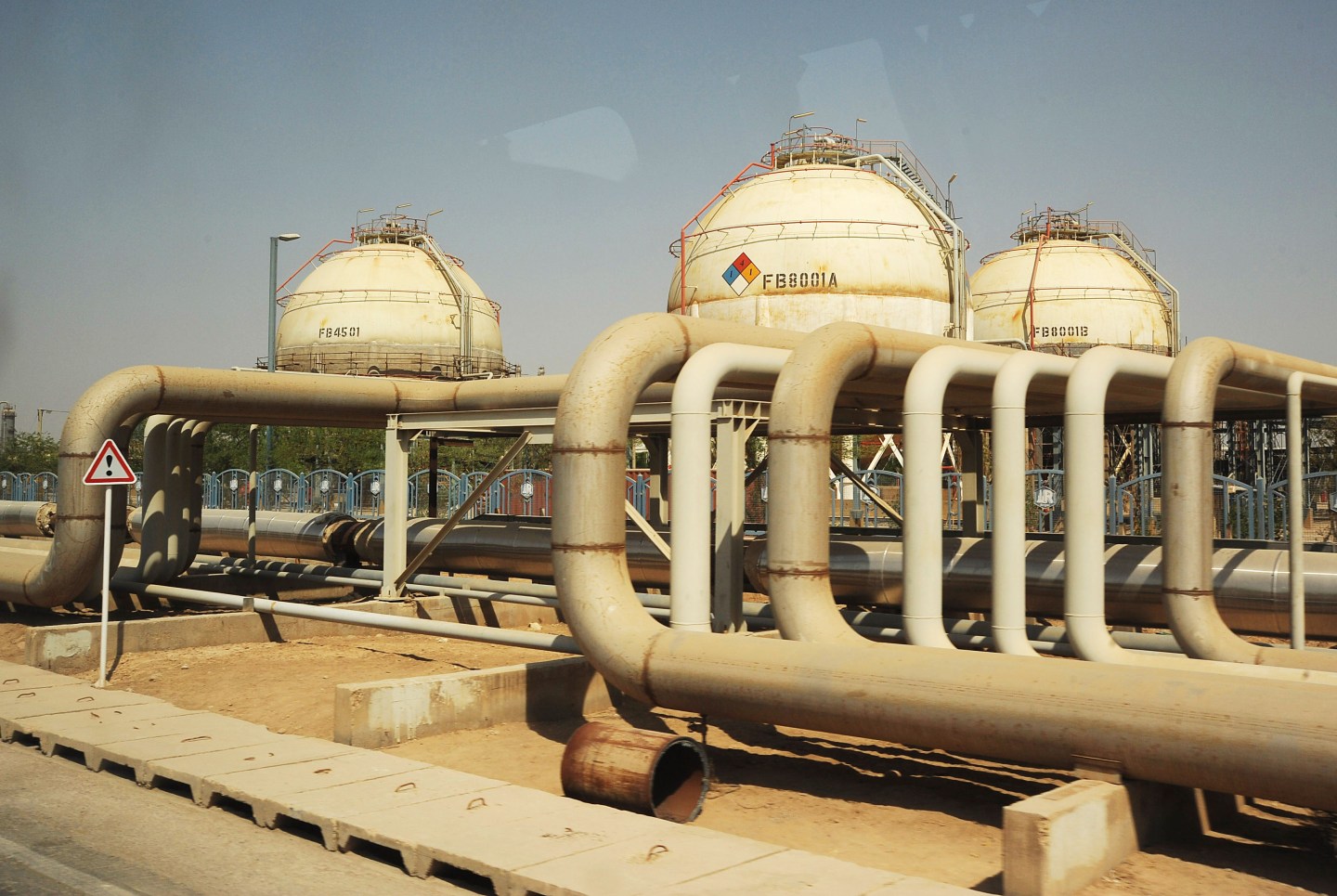 Oil And Steel Installations In Iran