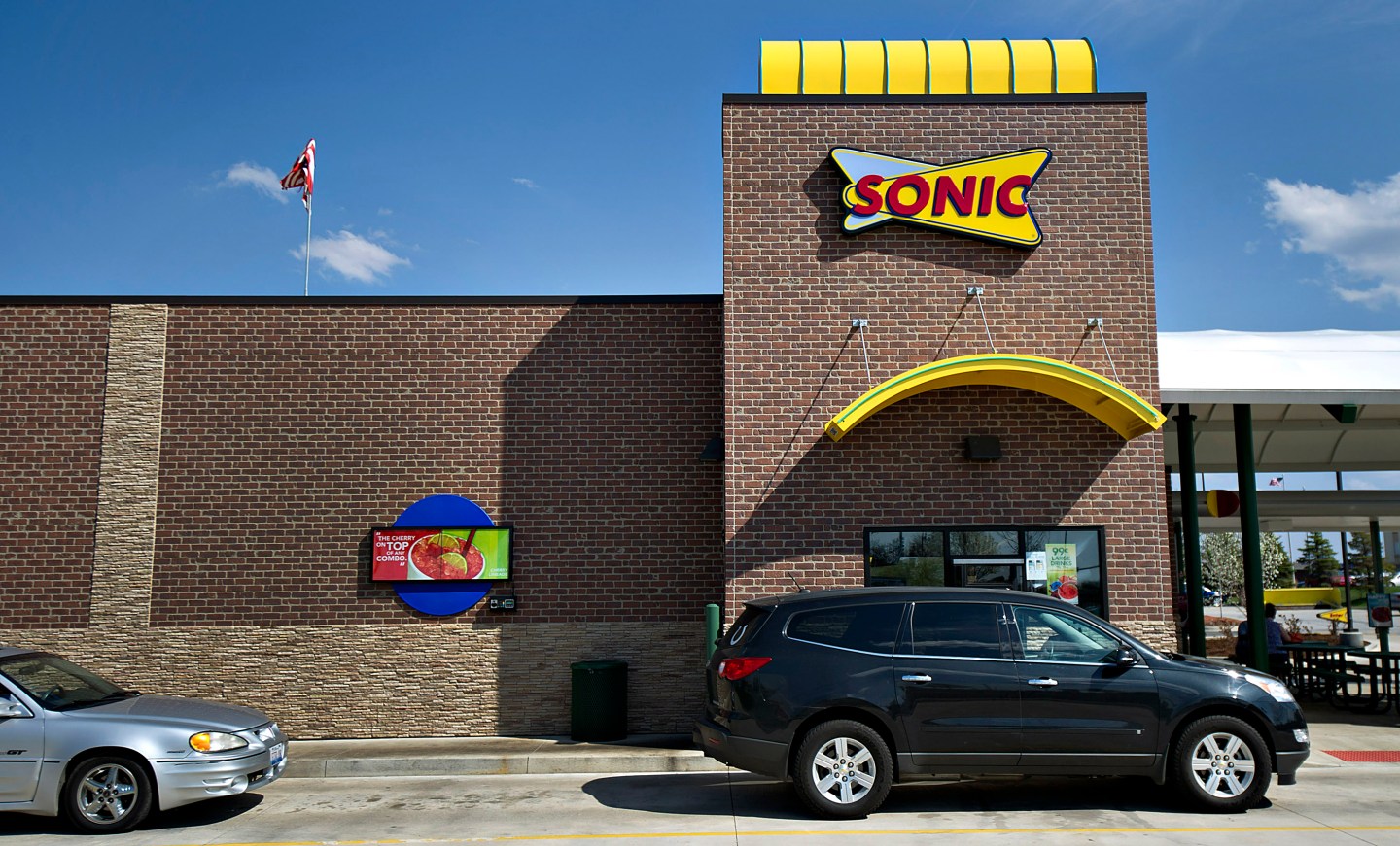 General Views From A Sonic Drive-In Ahead Of Earns Reports