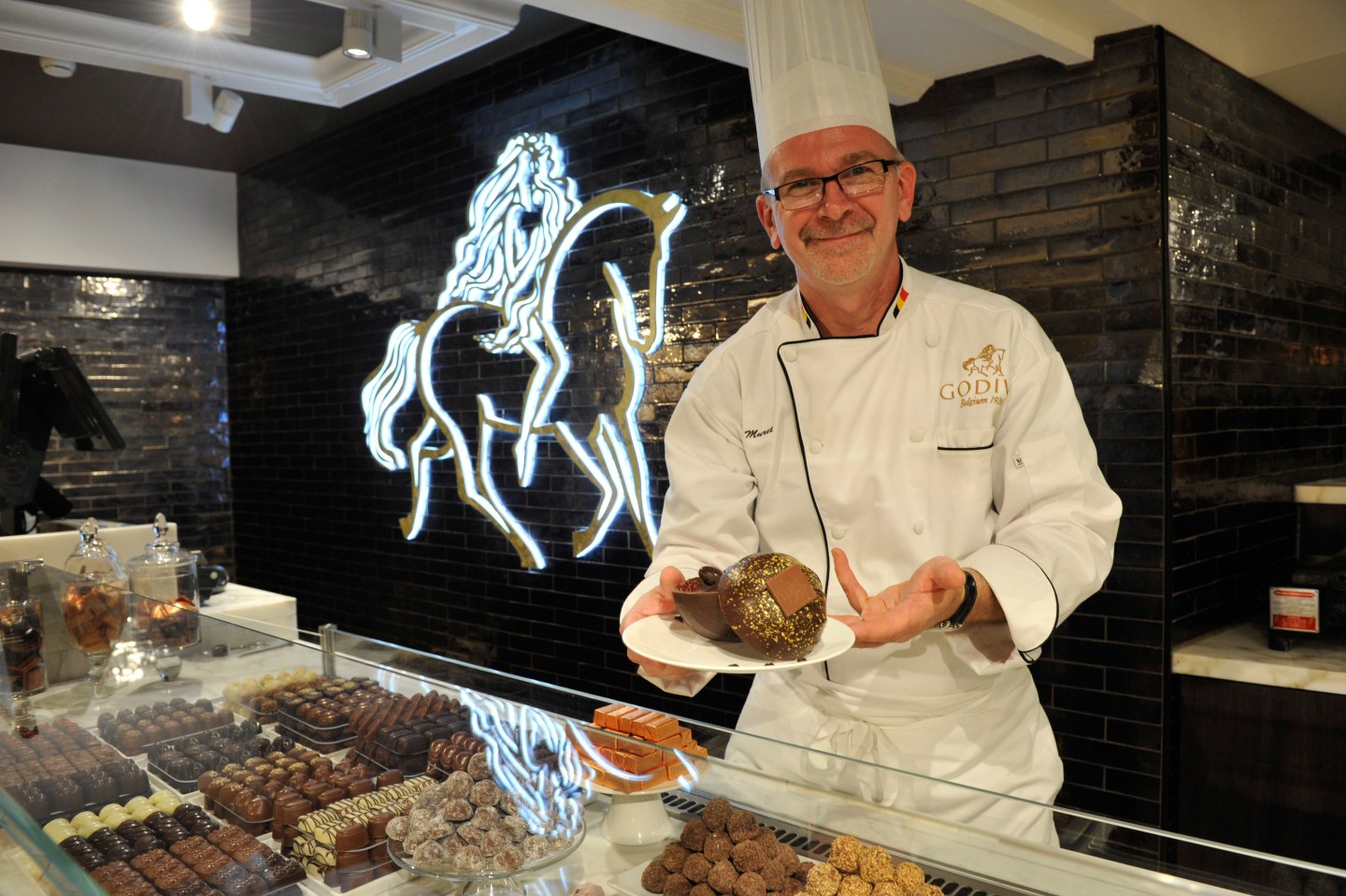 Godiva Chocolate Cafe Opening At Harrods