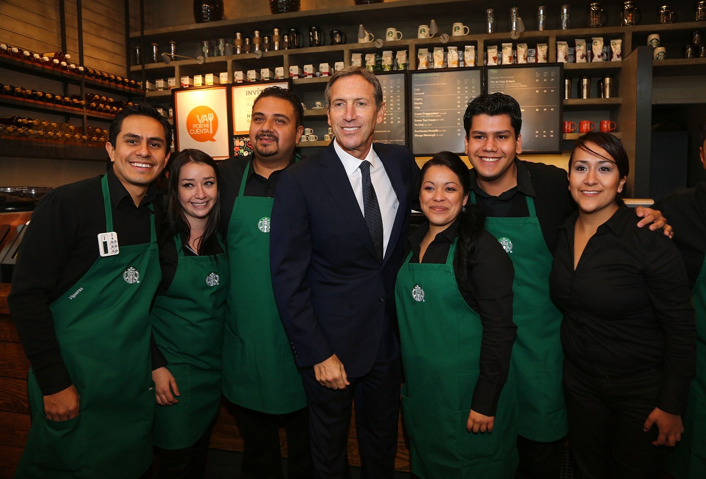 Starbucks Mexico 10th Anniversary Press Conference
