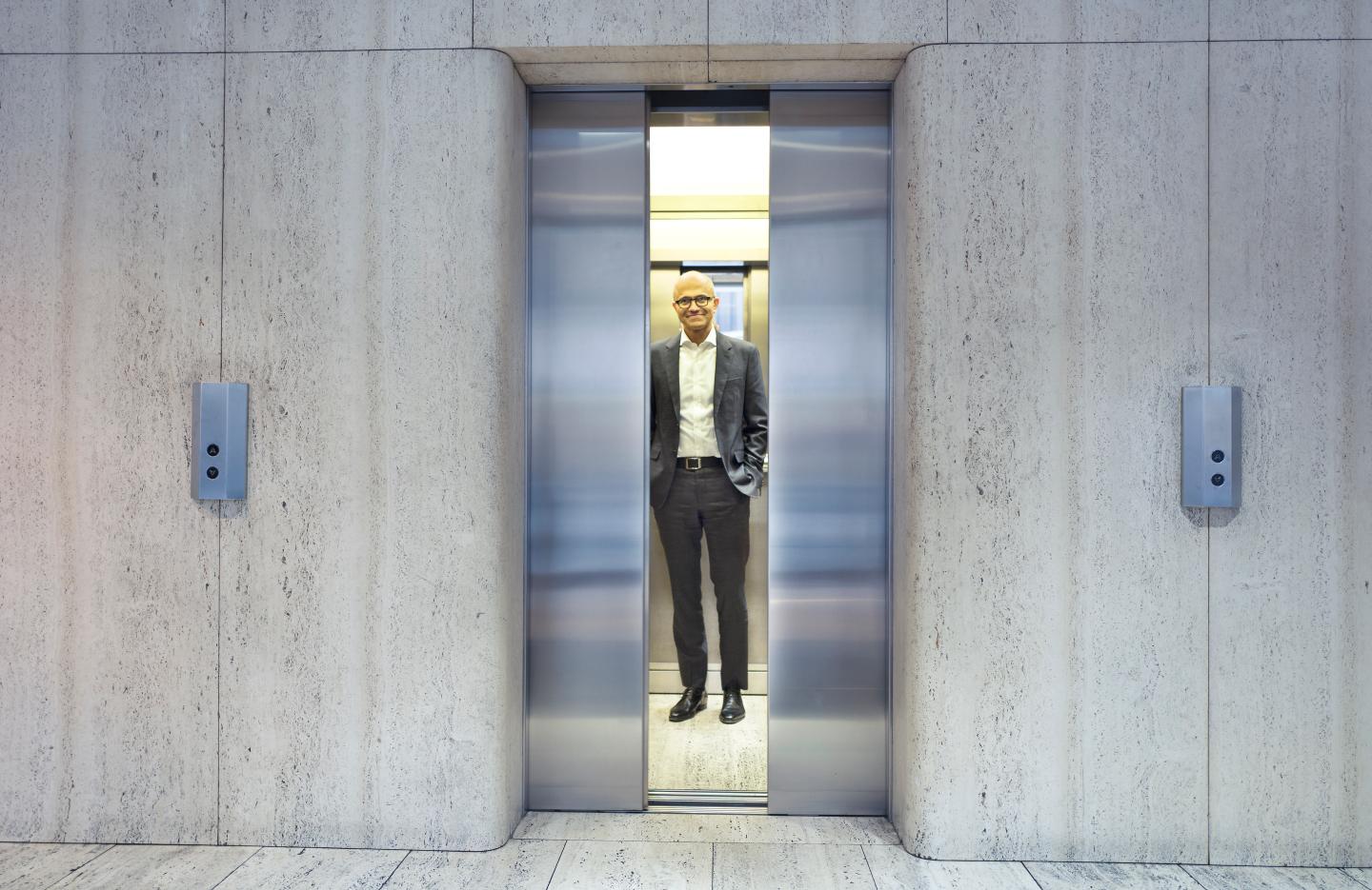 LONDON, UK - OCT, 6th, 2016: Satya Nadella. (Picture by Veronique de Viguerie/ Reportage by Getty Images)
