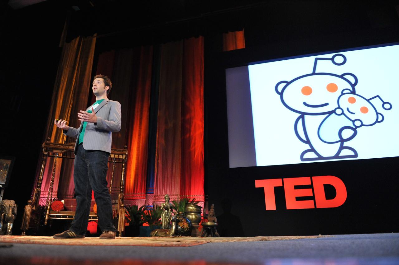 Alexis Ohanian at TEDIndia, Session 6, "Green and Blue," November 6, 2009, in Mysore, India. Credit: TED / James Duncan Davidson