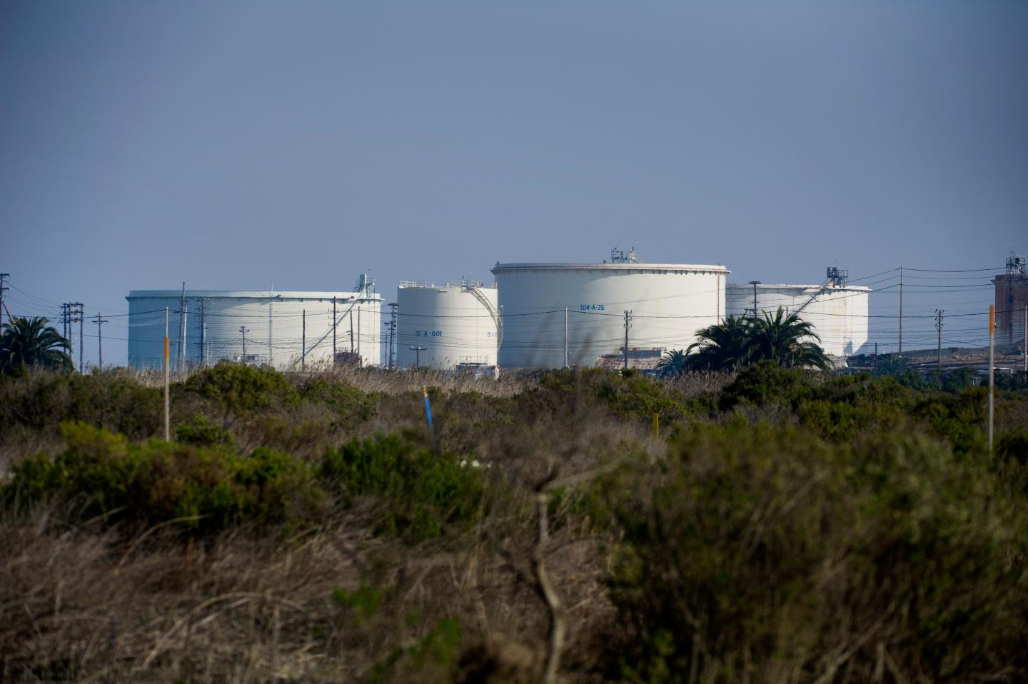 The Tesoro Golden Eagle Refinery stands in Martinez, California.