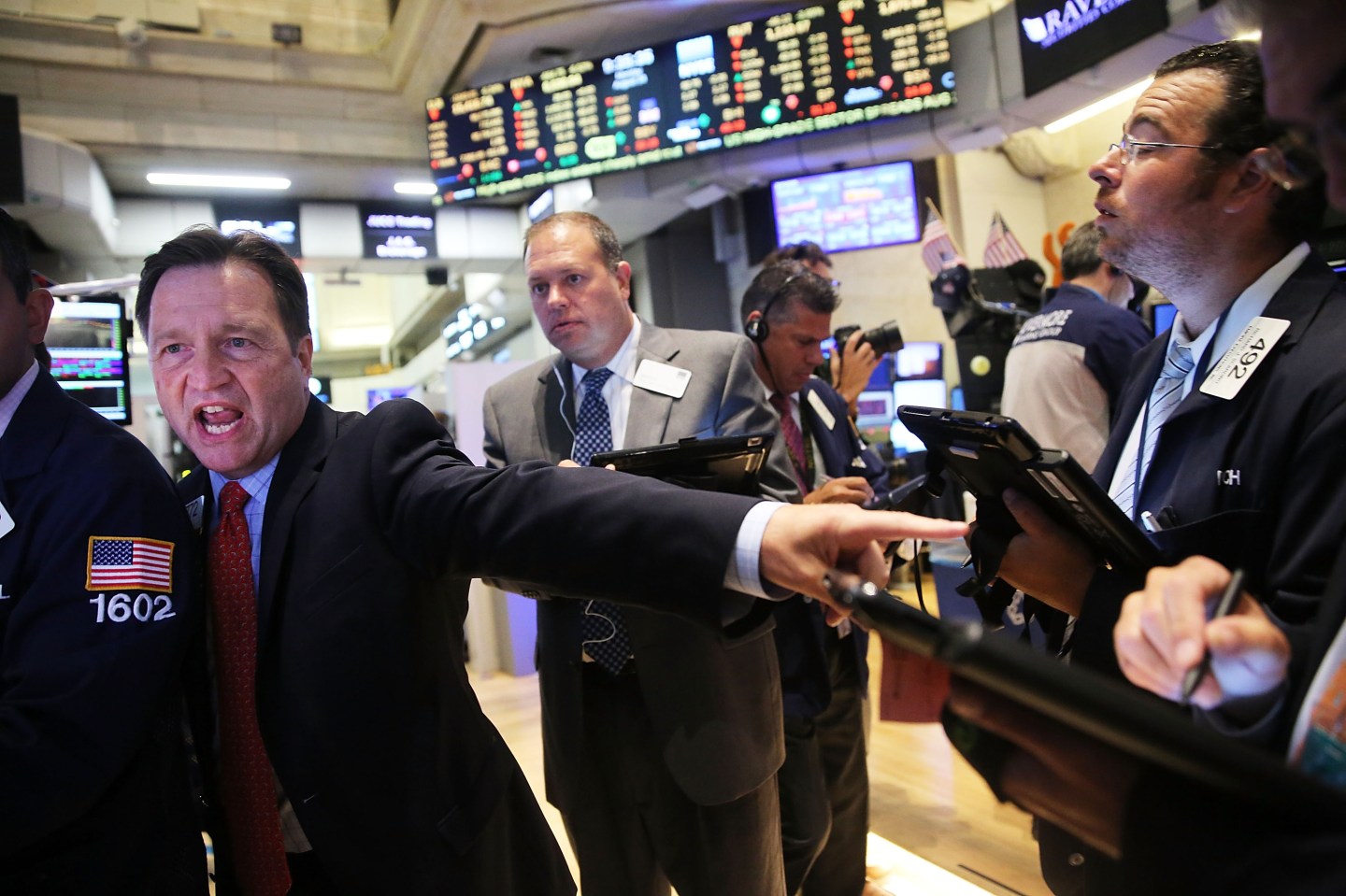 Global Markets Continue Last Week's Steep Decline