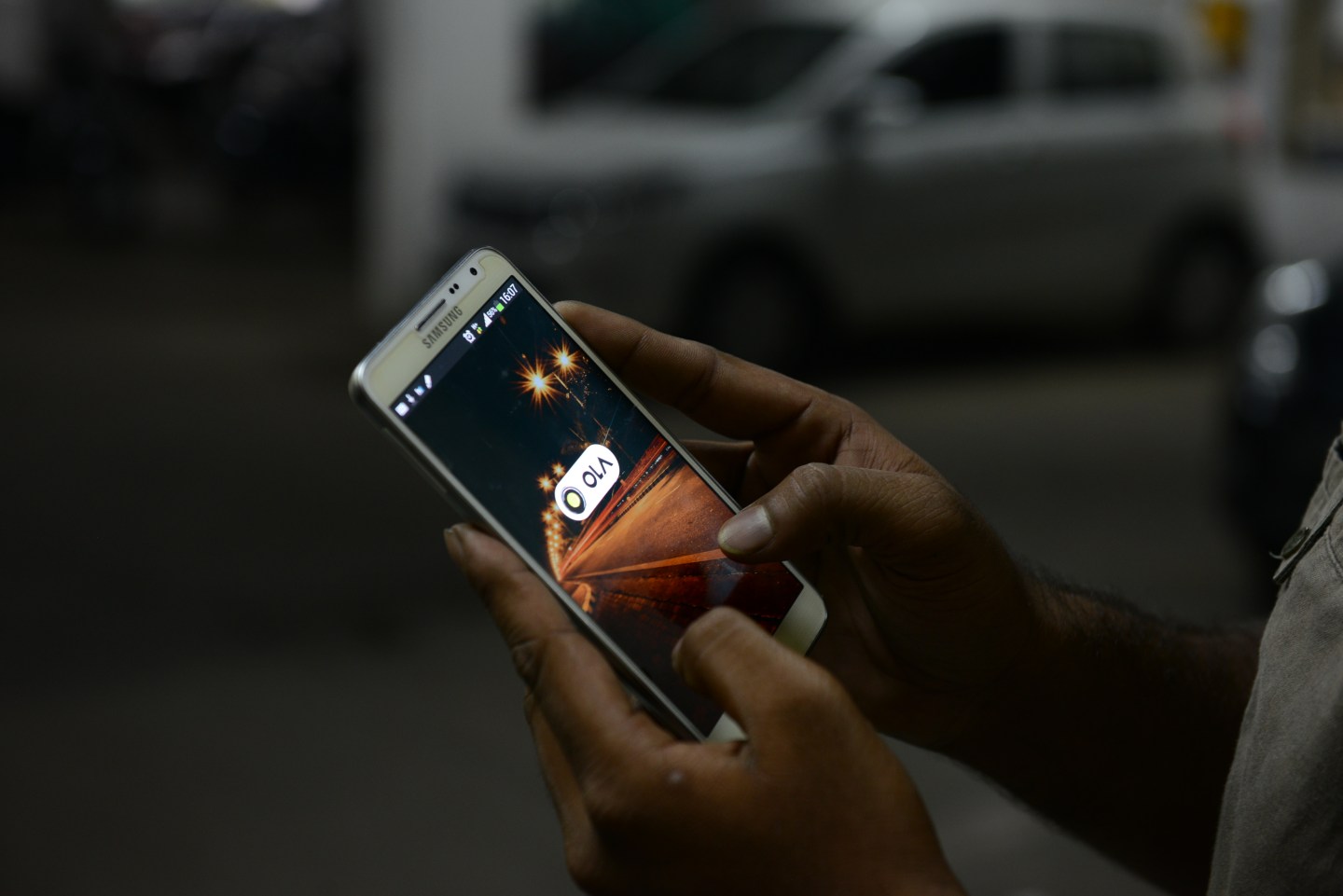 OLA cab booking mobile app