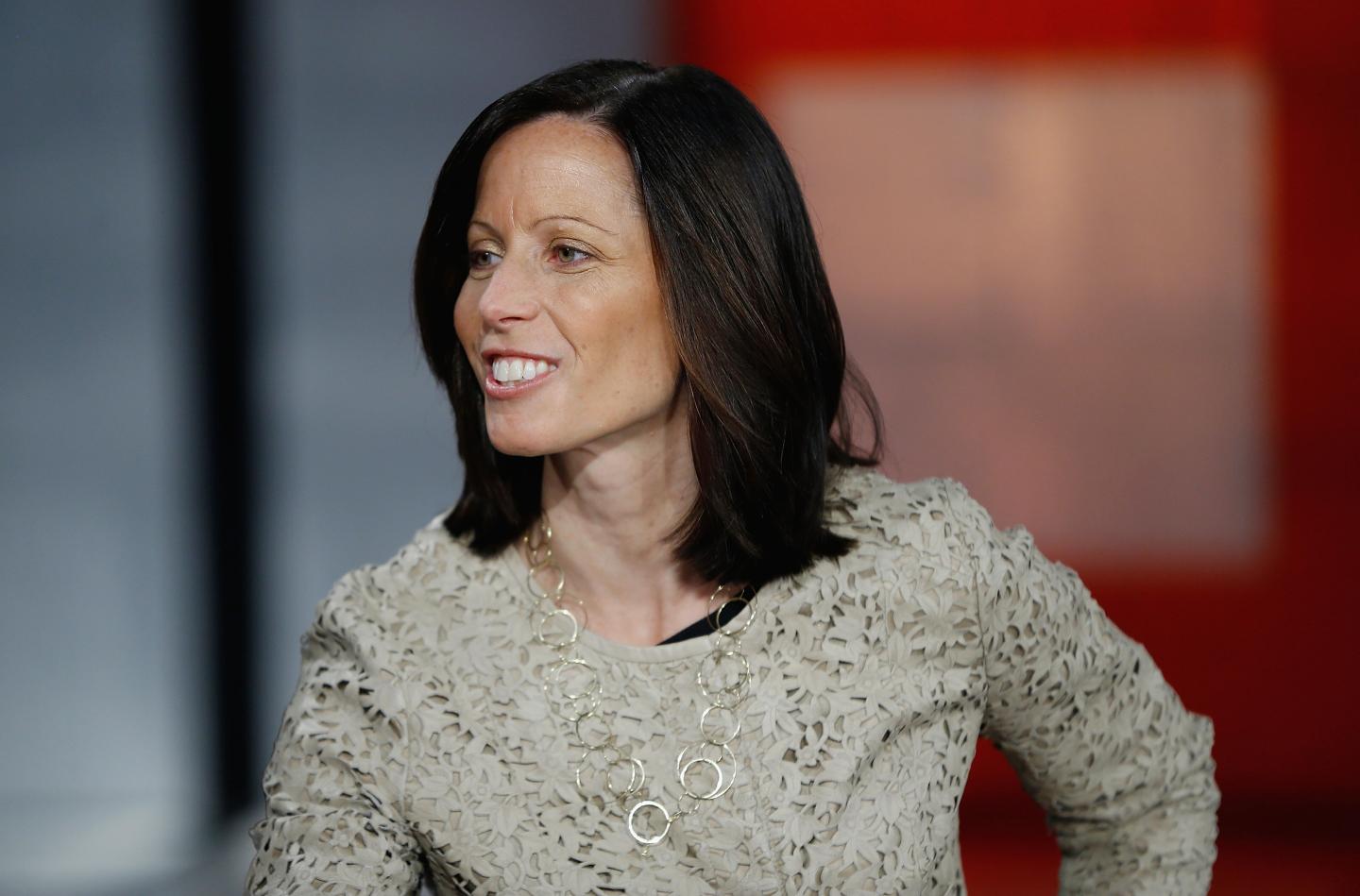 President and COO of Nasdaq, Adena Friedman visits FOX Business Network in New York City.