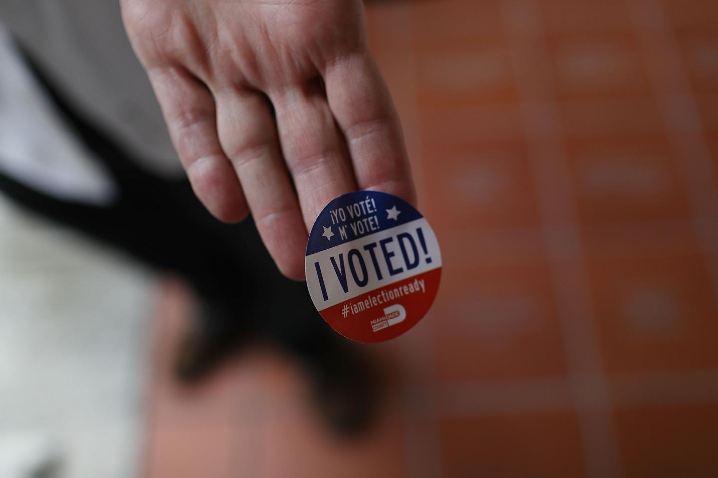 Voters Go To The Polls In Florida Primary