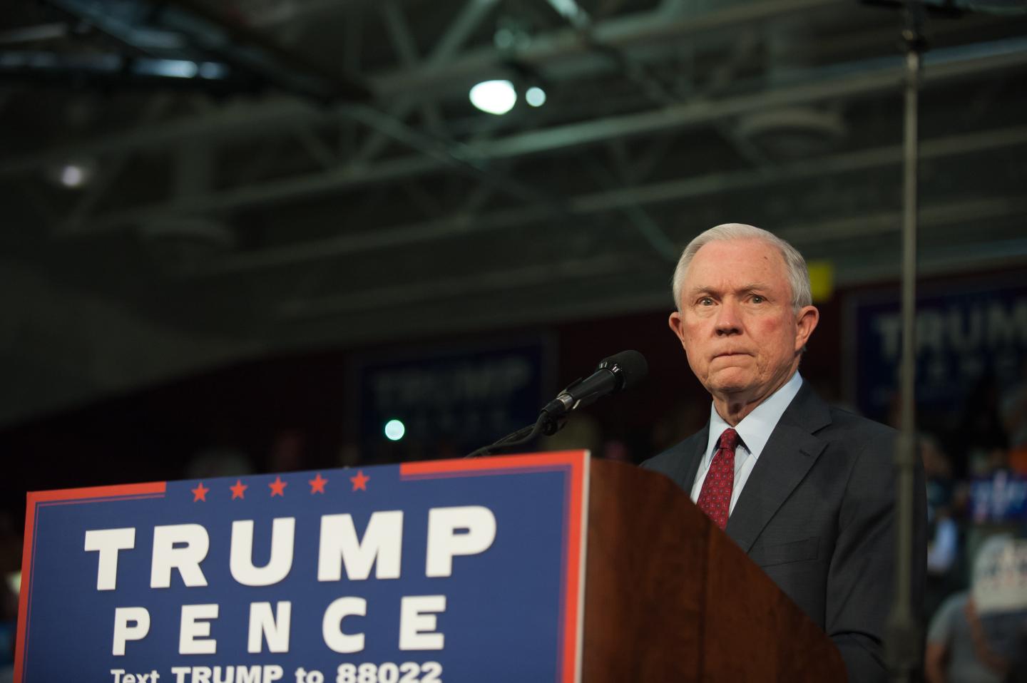 Alabama Sen. and soon to be attorney general Jeff Sessions.