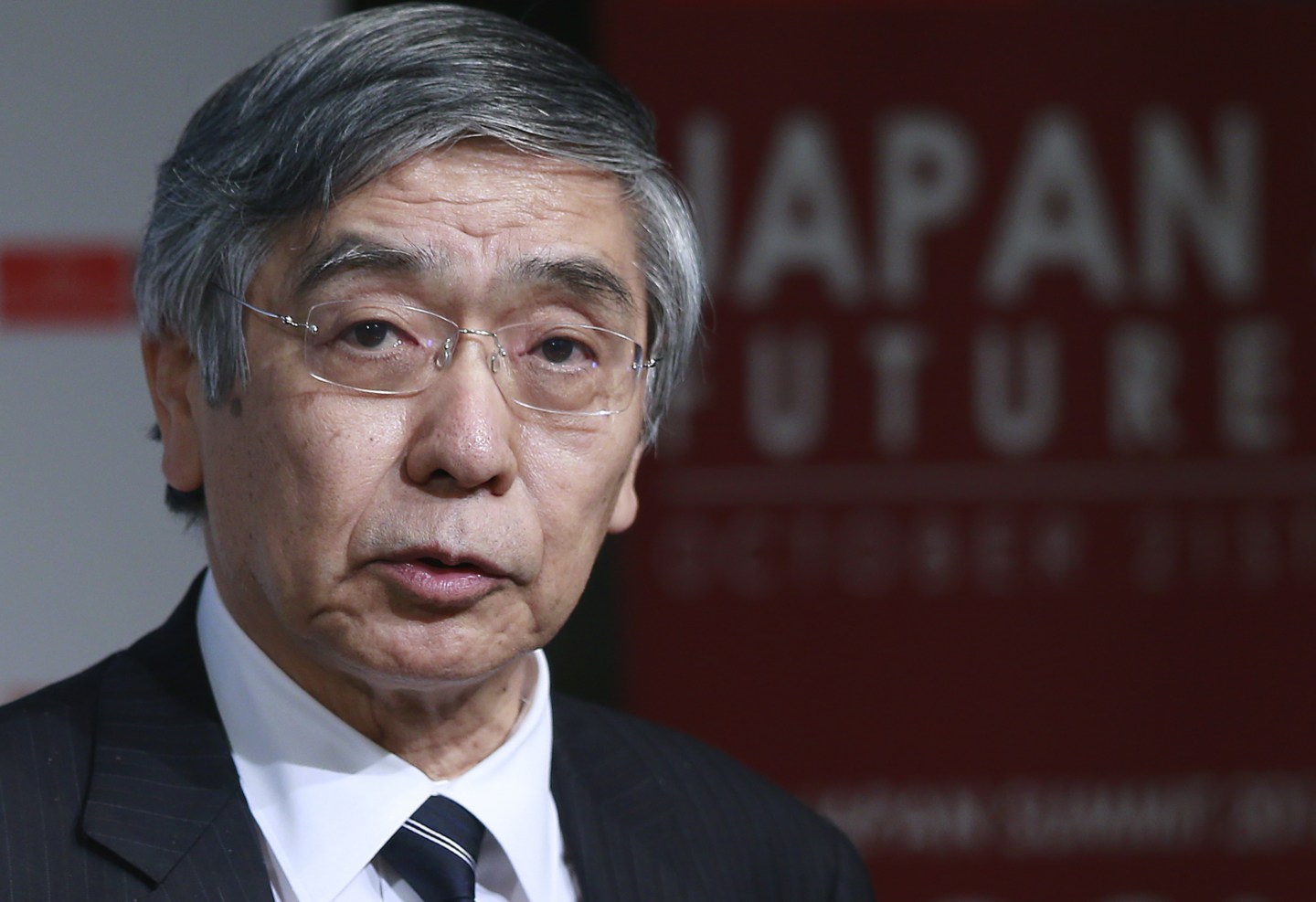 Bank Of Japan Governor Haruhiko Kuroda Speaks At The Economist Japan Summit