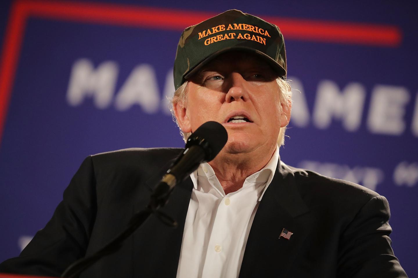 Donald Trump Campaigns Across Florida Ahead Of Election