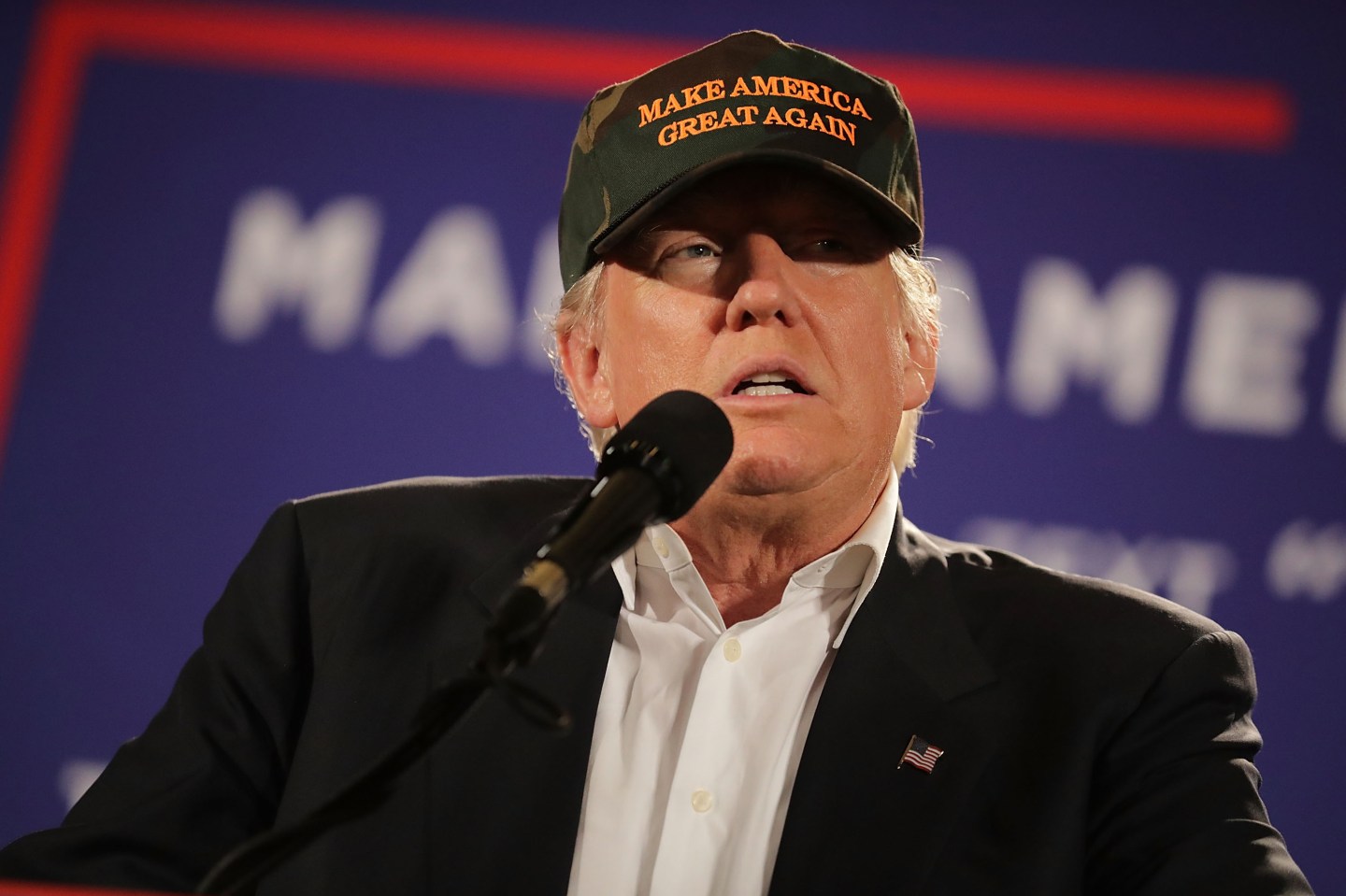 Donald Trump Campaigns Across Florida Ahead Of Election