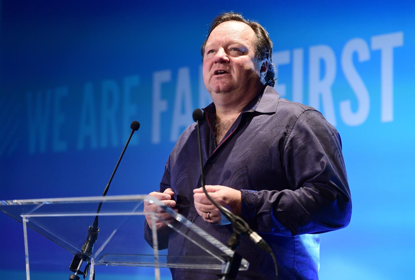 Viacom CEO and president Bob Bakish speaks on stage at the Velocity Showcase on November 5, 2016 in Rotterdam, Netherlands.