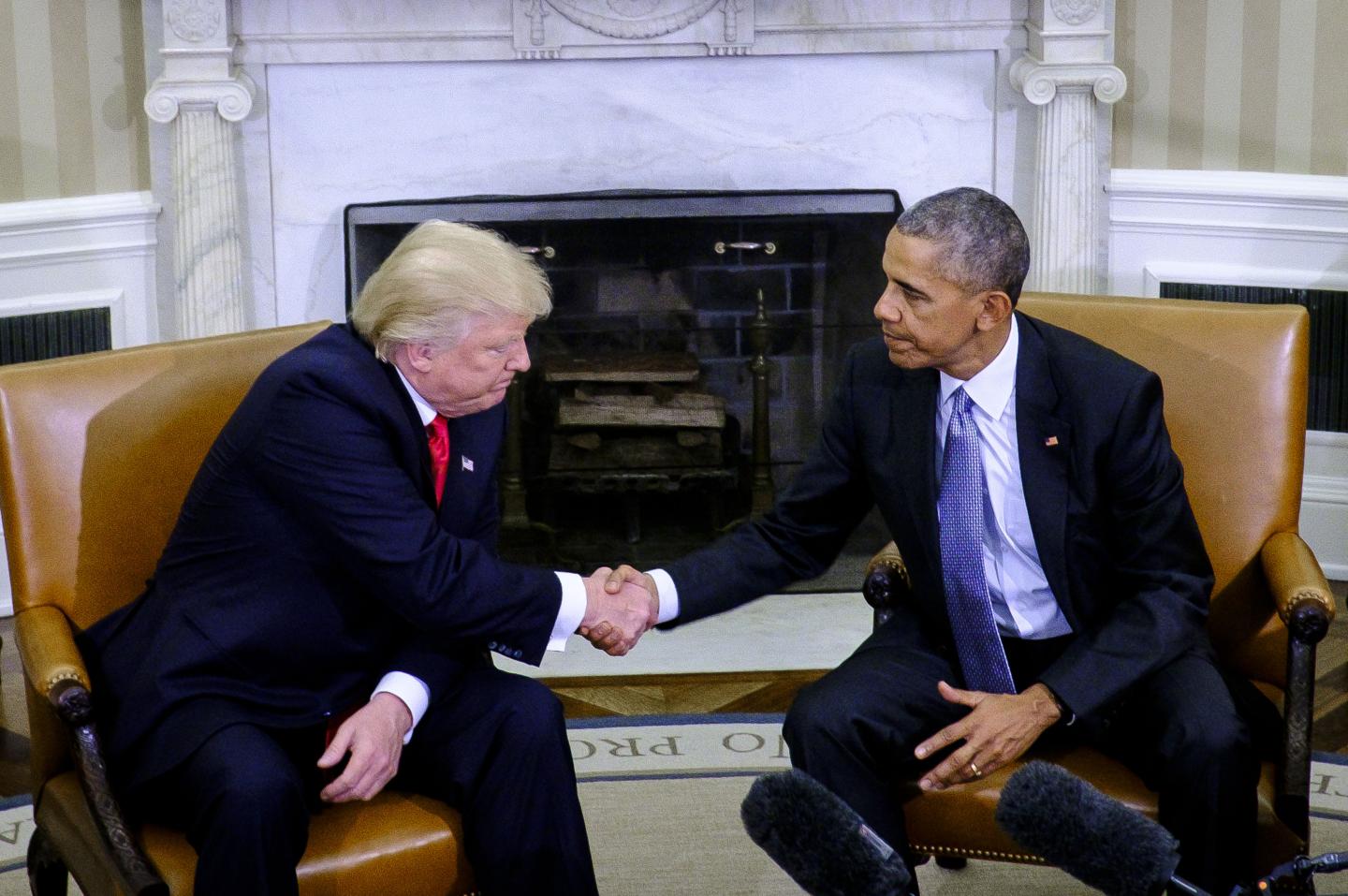 President Obama Meets With President-Elect Donald Trump At The White House