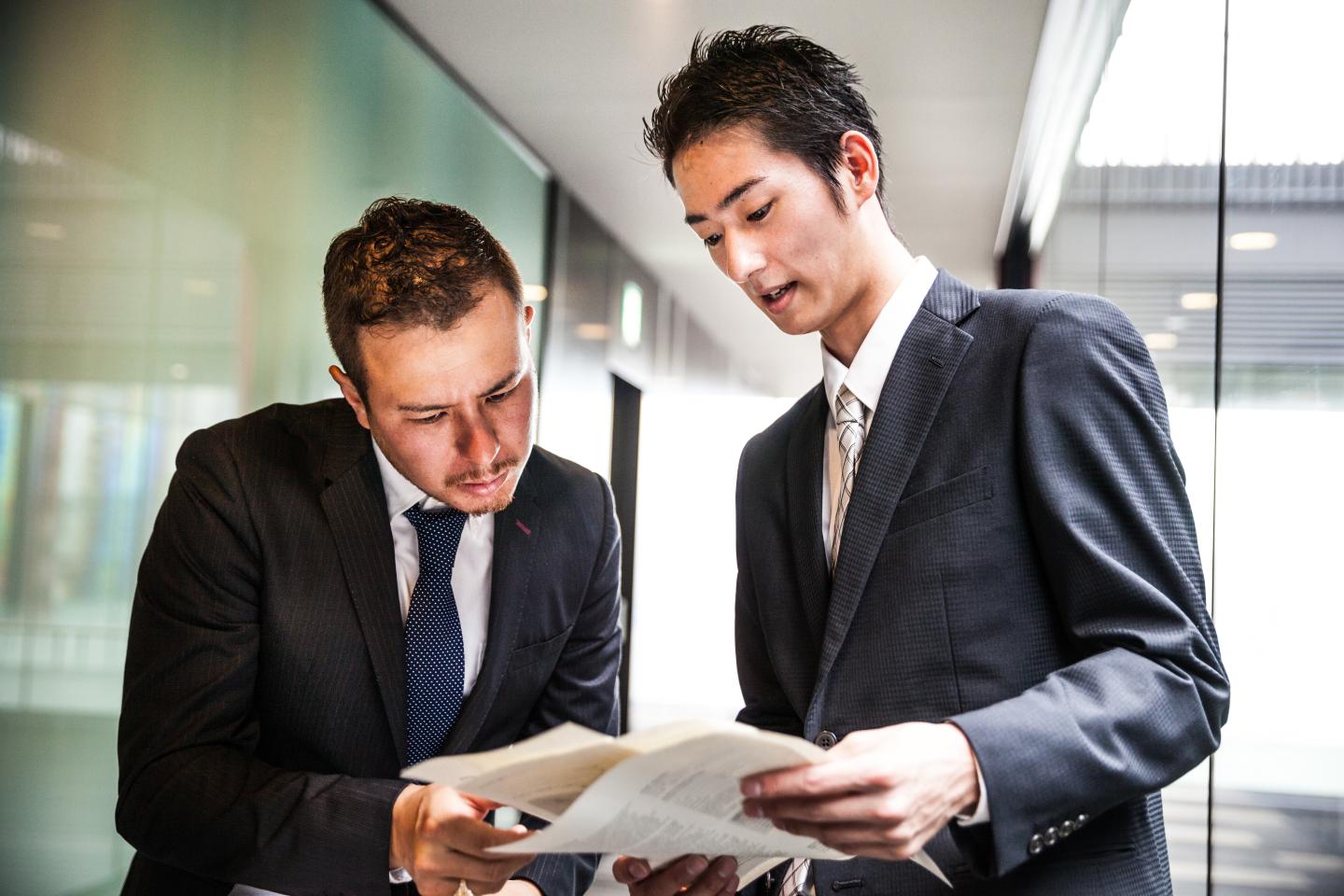 Business man in the office - Japan businessman