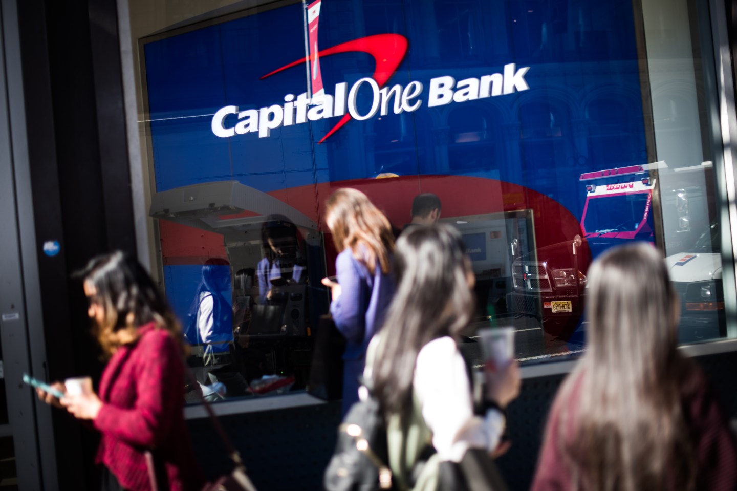 A Capital One Financial Corp. Bank Branch Ahead Of Earnings Figures