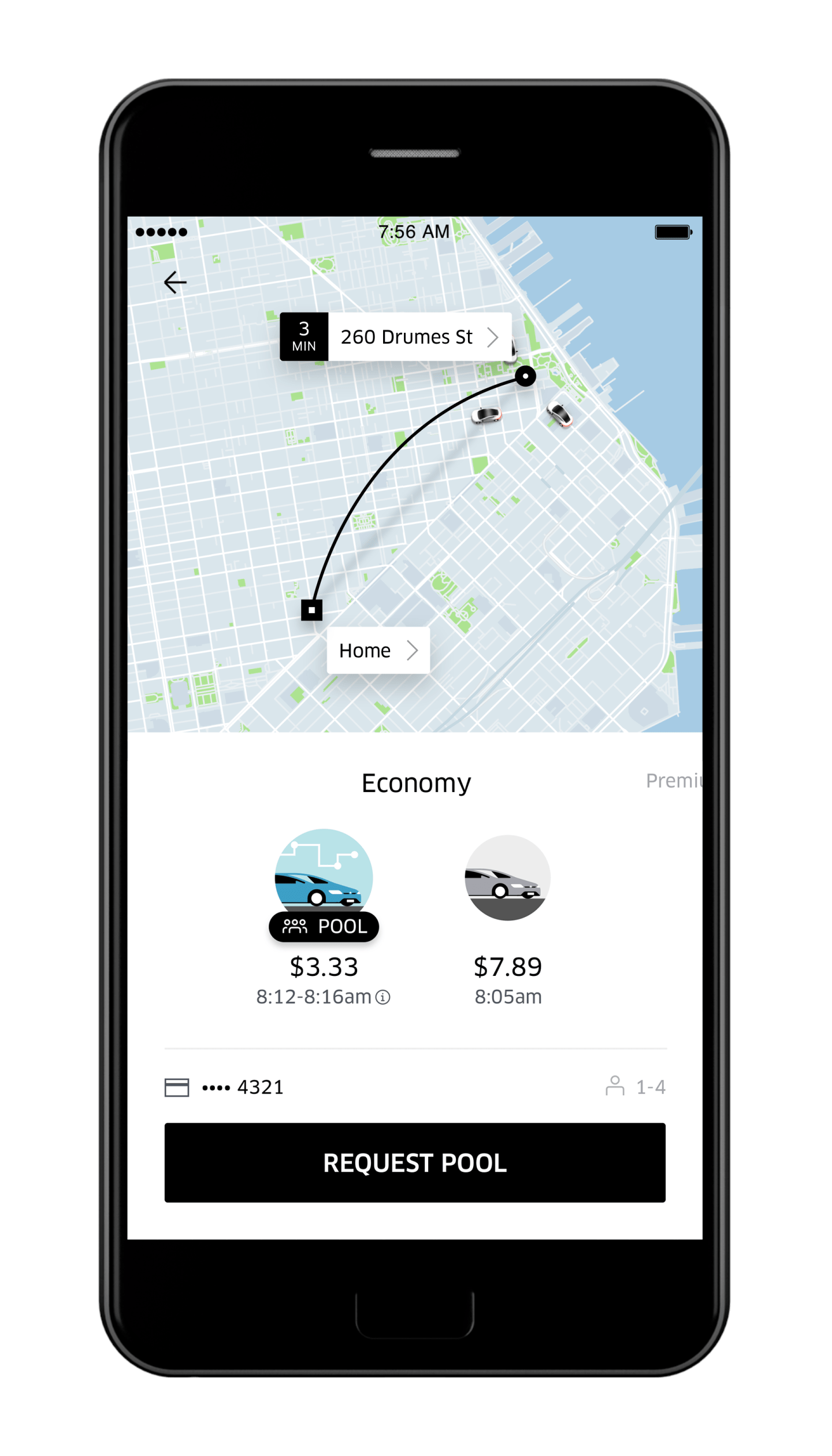 Uber Redesigns Its Ride-Hailing App