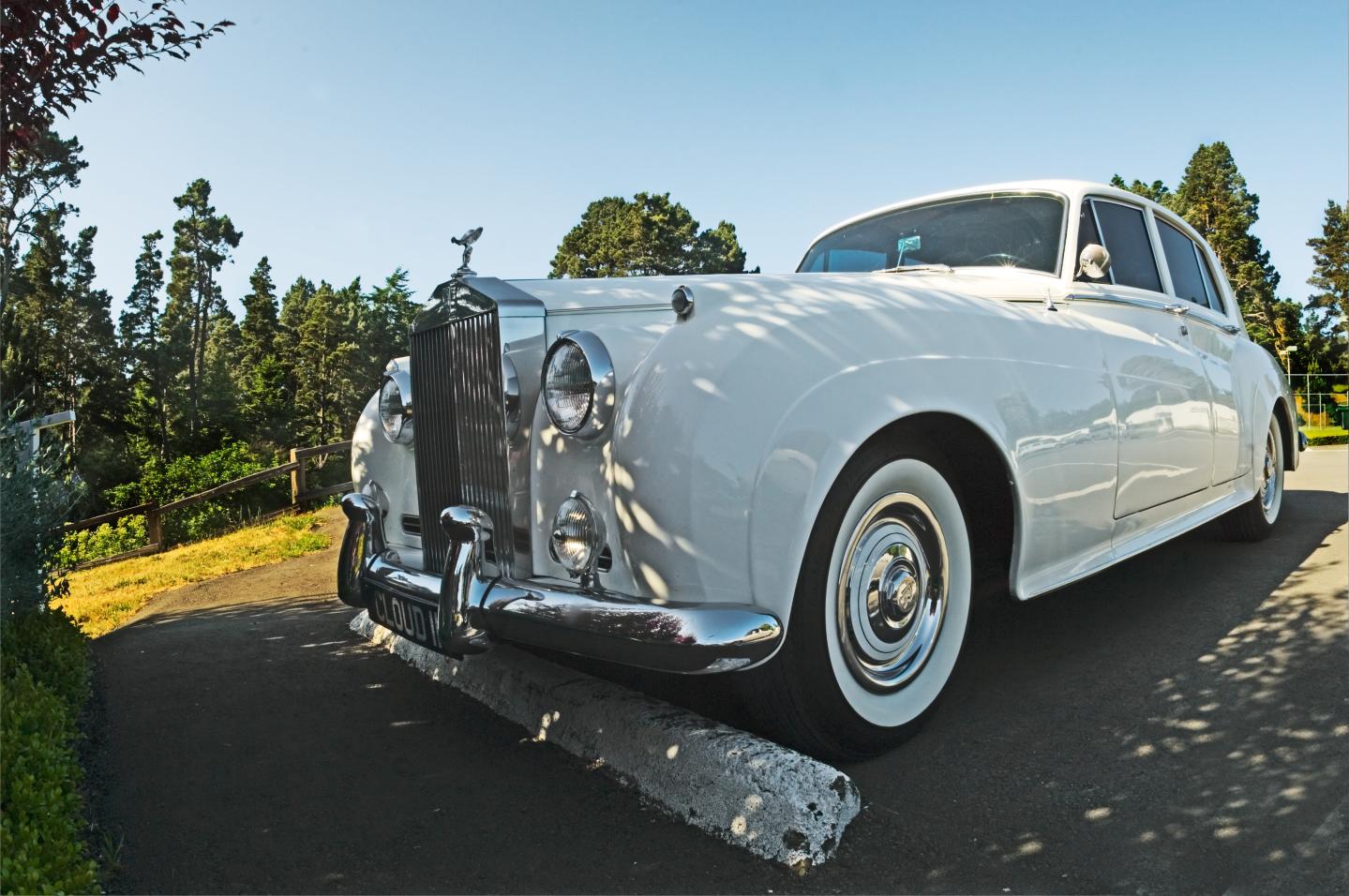 A classic Rolls Royce.