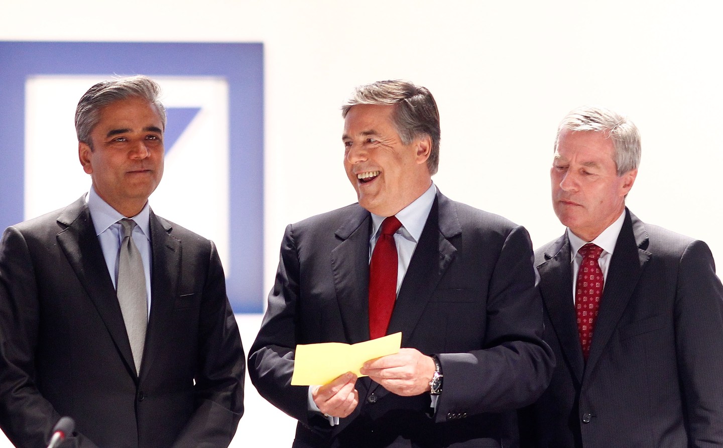 Ackermann Makes Way For Jain And Fitschen At Deutsche Bank