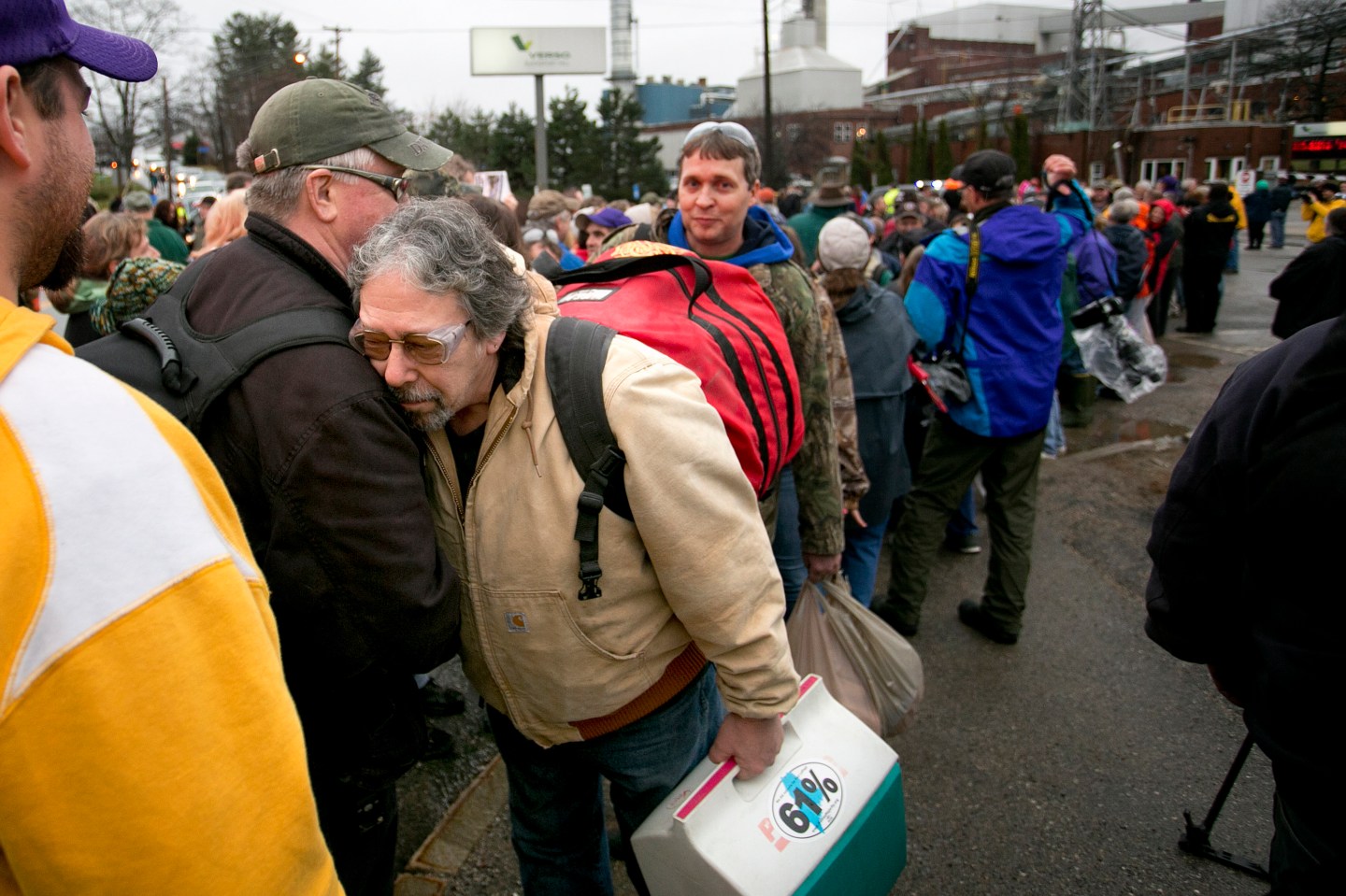 Last shift at Bucksport mill