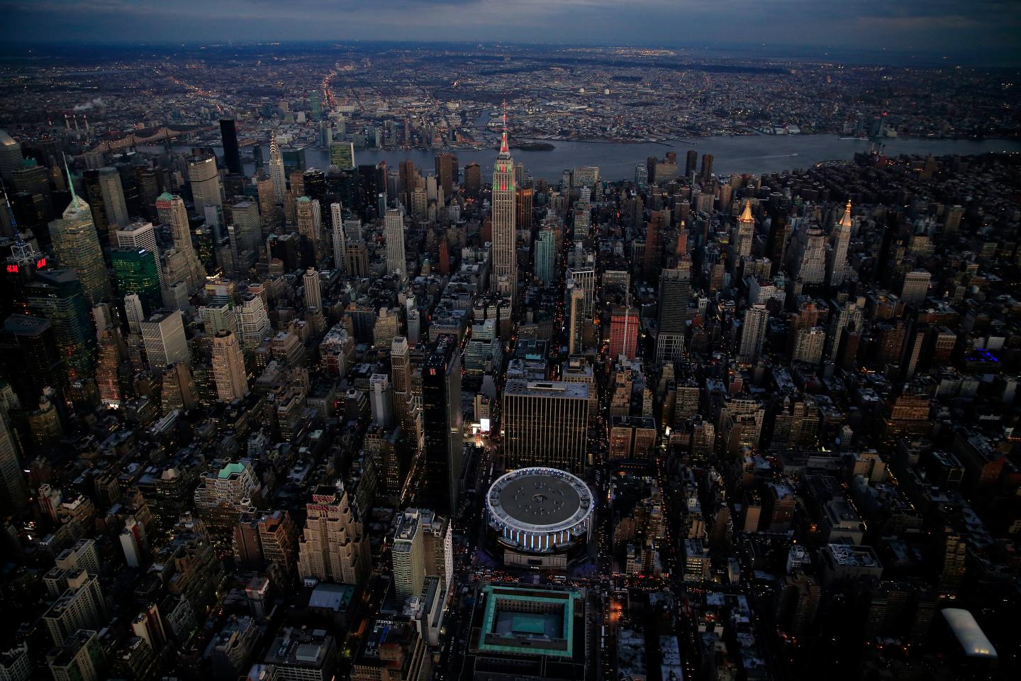 Aerial Views of New York City