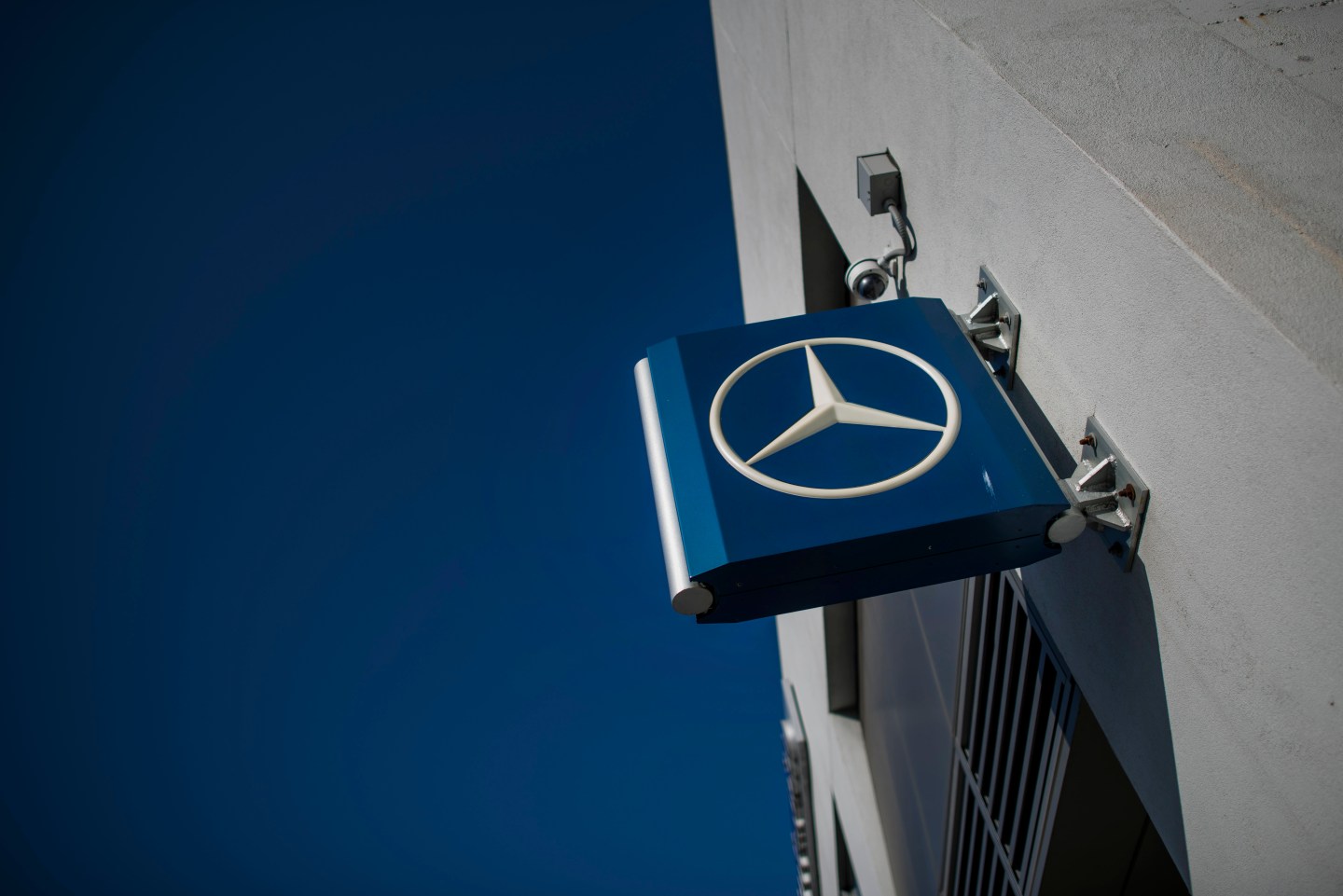 A Daimler AG Mercedes-Benz Dealership As Automaker Reports Record Sales Gain
