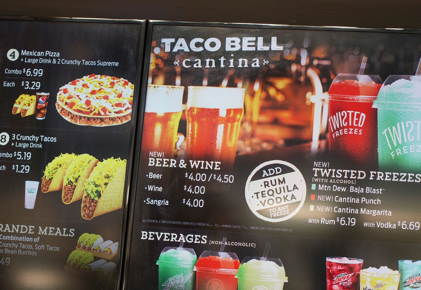 Taco Bell Launches Its New Cantina Restaurant Experience
