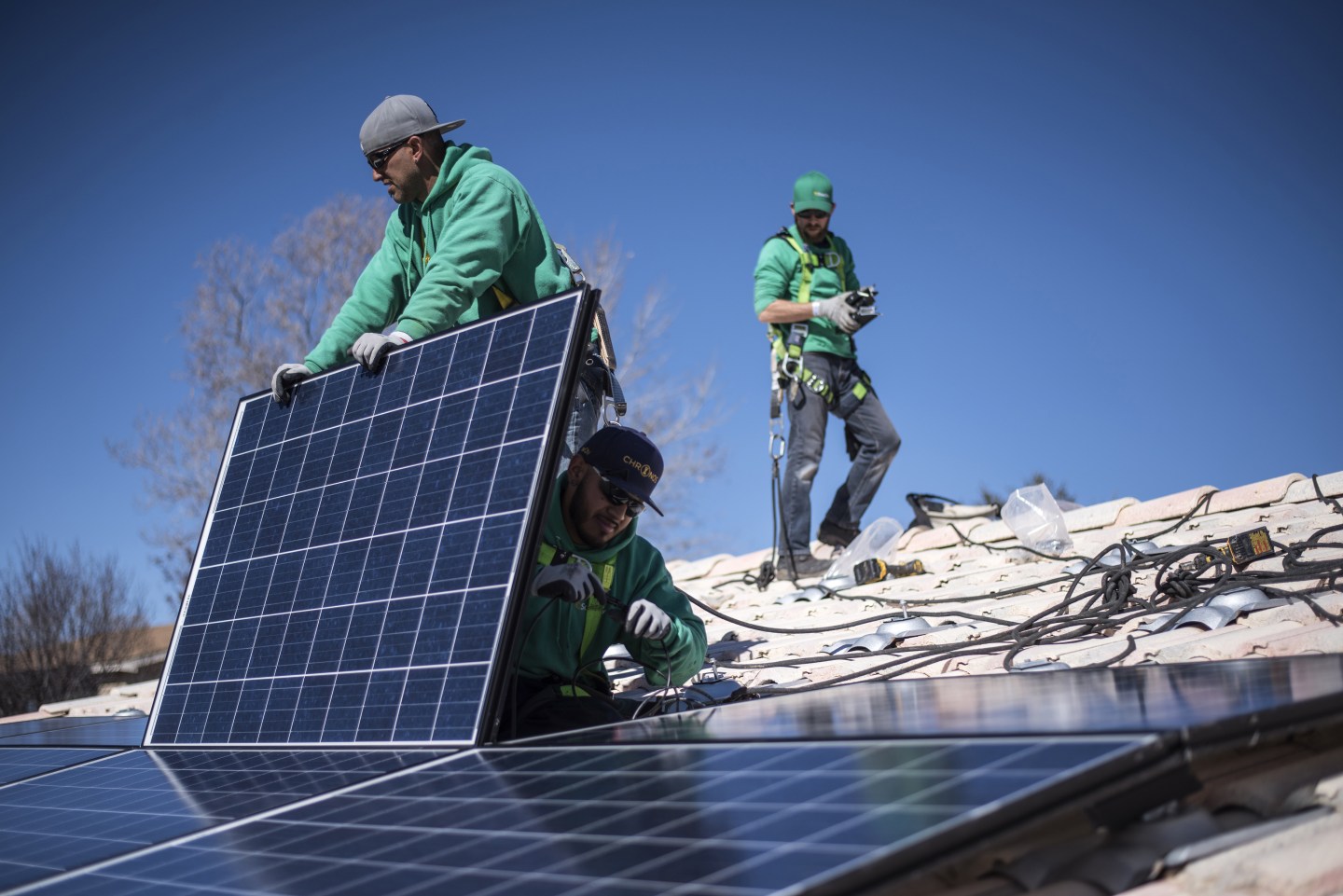 A SolarCity Corp. Residential Solar Panel Installation Ahead Of Earnings Figures