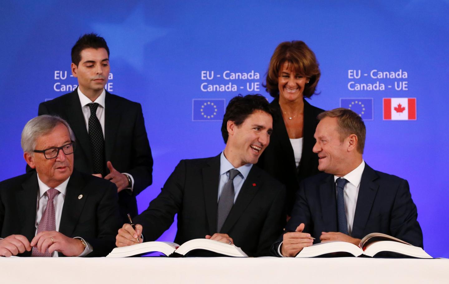 BELGIUM-EU-CANADA-POLITICS-CETA-TRADE