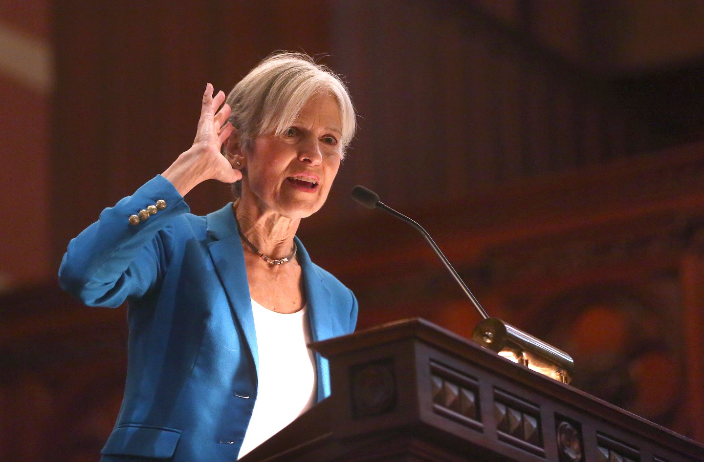 Jill Stein In Boston