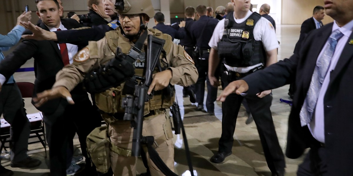 Secret Service Fail Donald Trump Rushed Off Stage by Secret Service at Rally | Fortune
