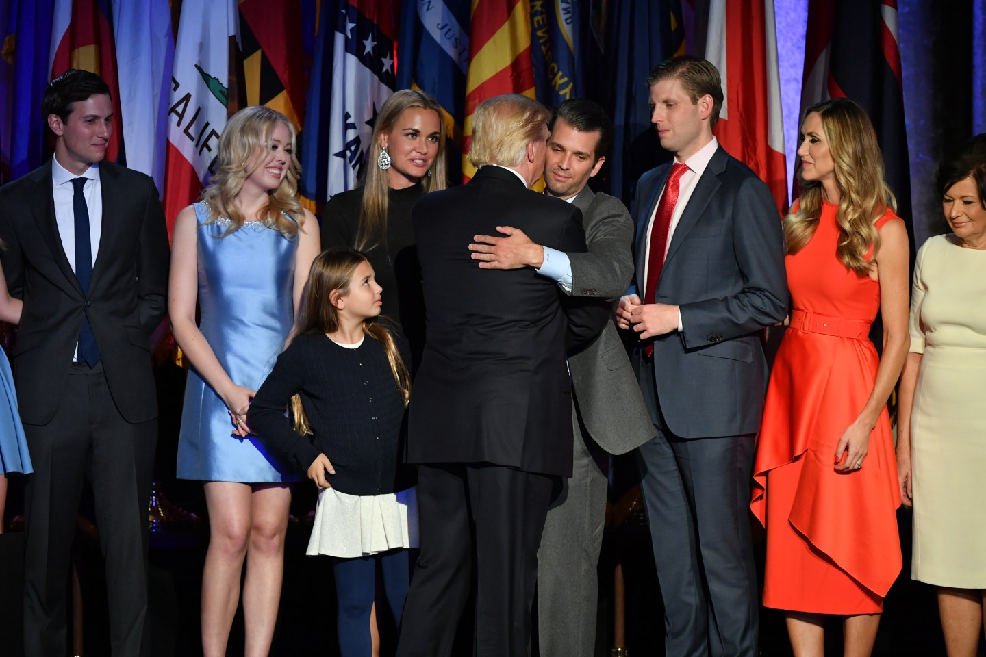 Donald Trump Holds Election Night Event New York City