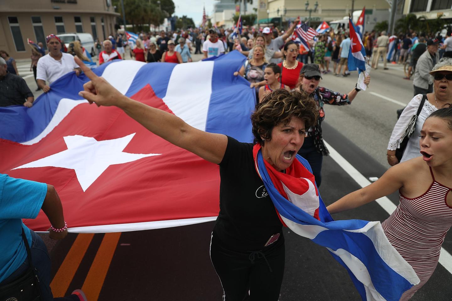 Miami Residents React To The Death Of Fidel Castro