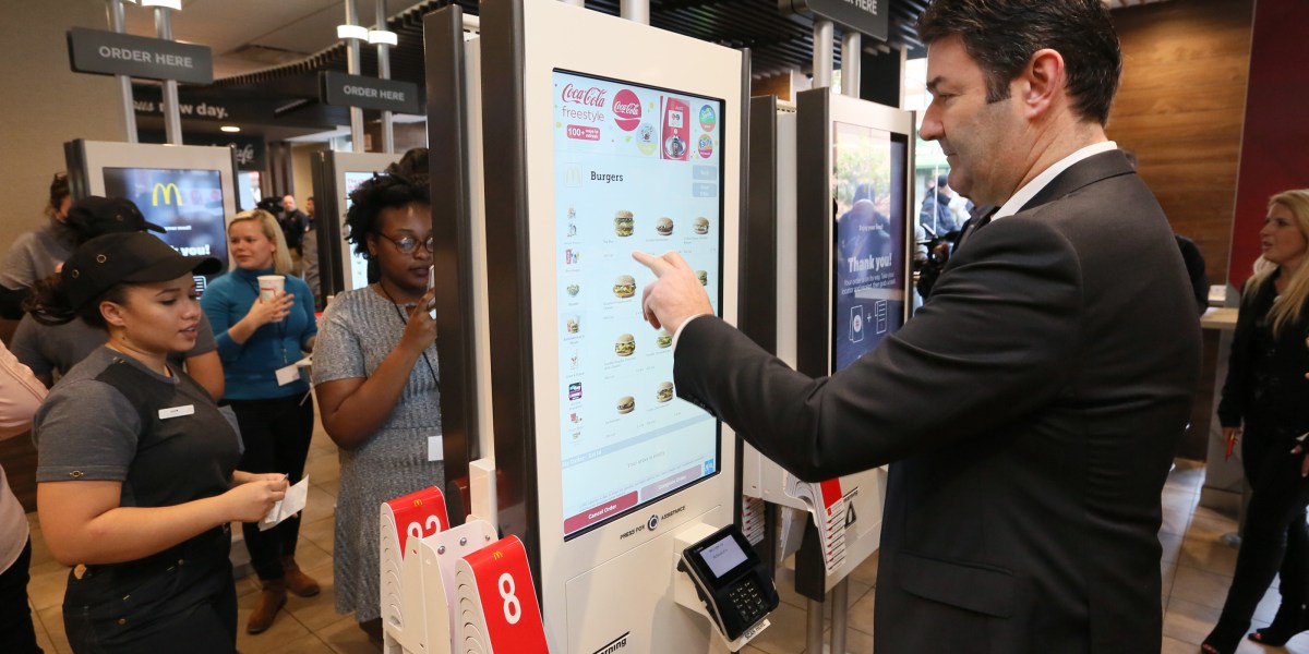 McDonald's To Roll Out Self-Order Kiosks and Table Service in the U.S ...