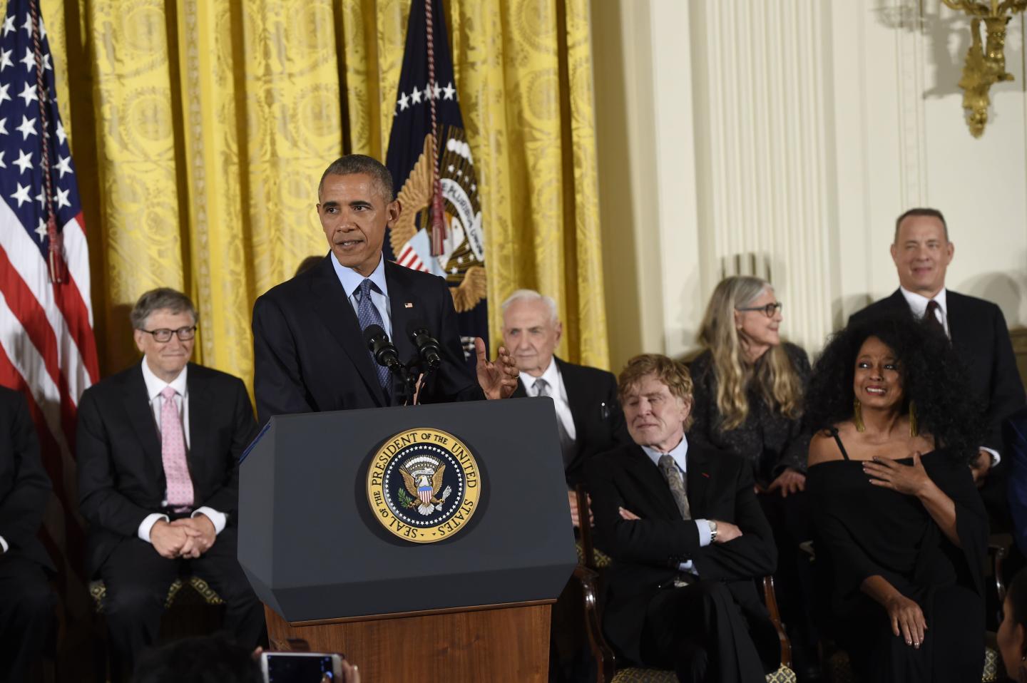 US-POLITICS-OBAMA-MEDAL OF FREEDOM