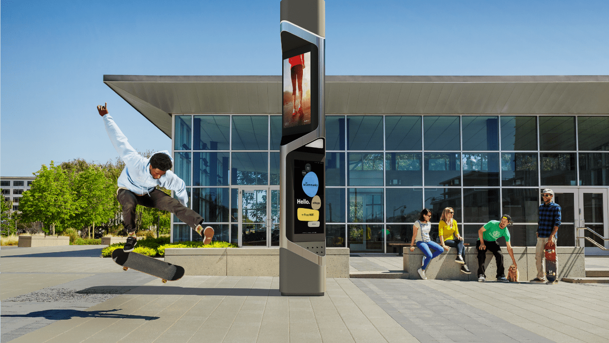 Startup LQD WiFi's Palo Internet kiosk.