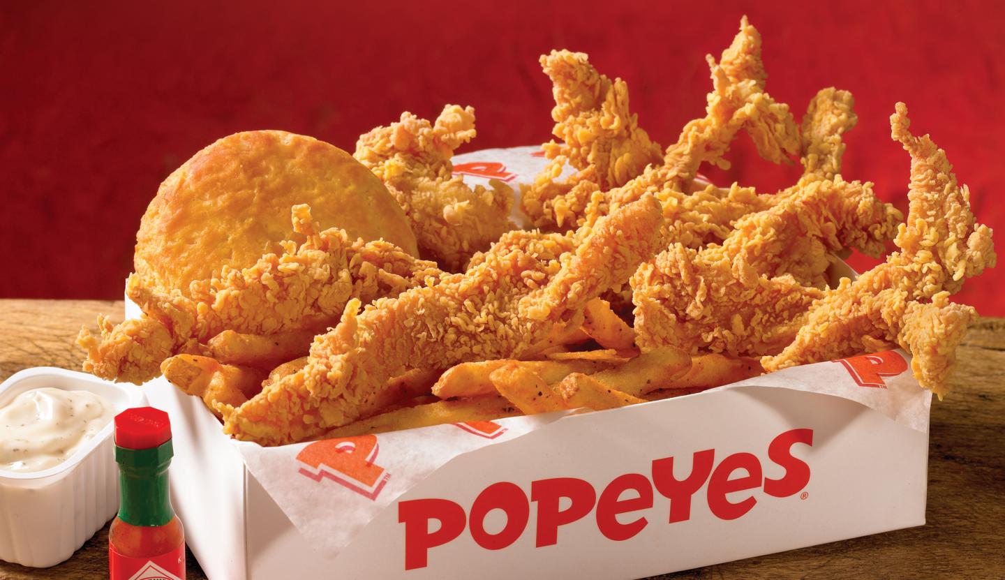 Popeyes chicken.