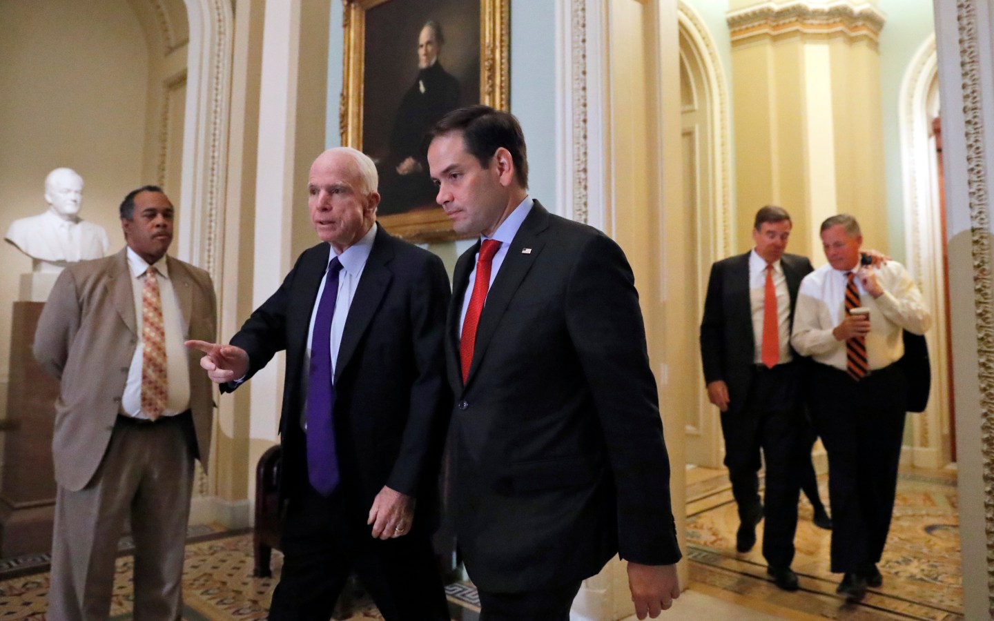 John McCain, Marco Rubio
