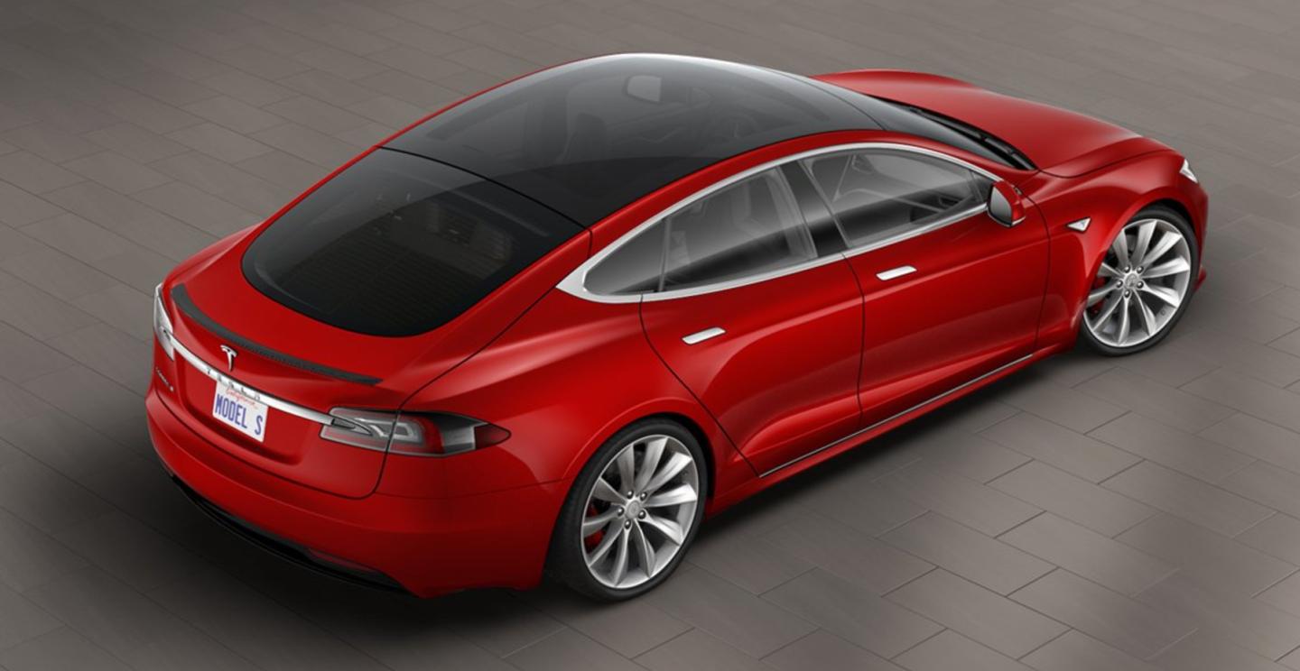 Tesla Just Added A Glass Roof Option For Its Model S