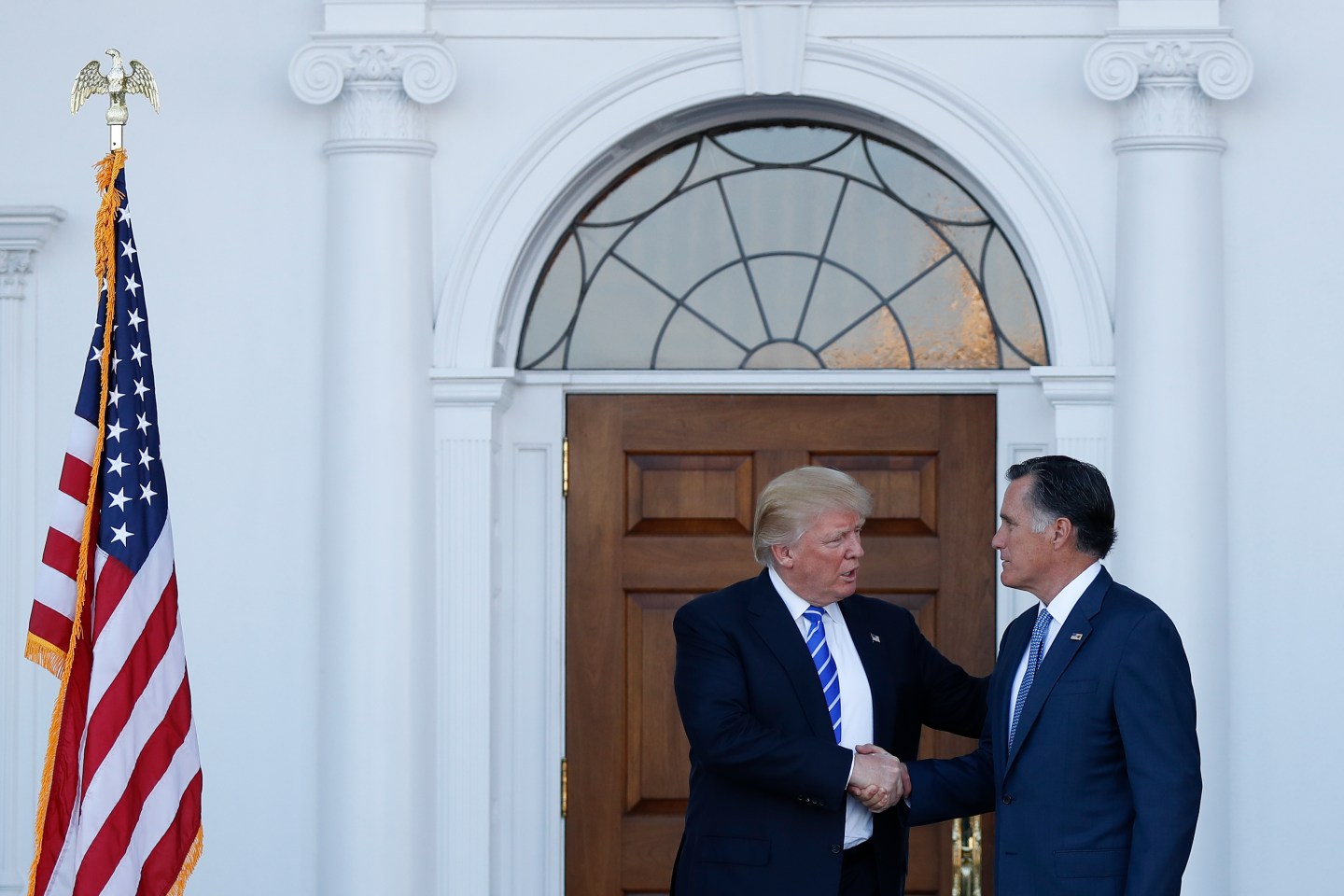 Mitt Romney, Donald Trump