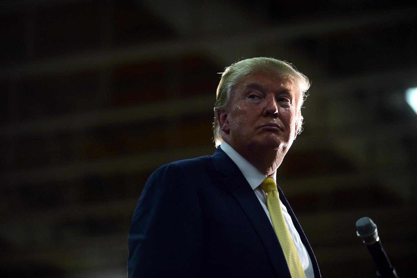 Donald Trump Holds Town Hall In New Hampshire