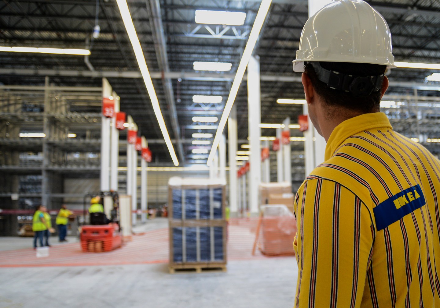 Construction At Miami's New Ikea Group Store