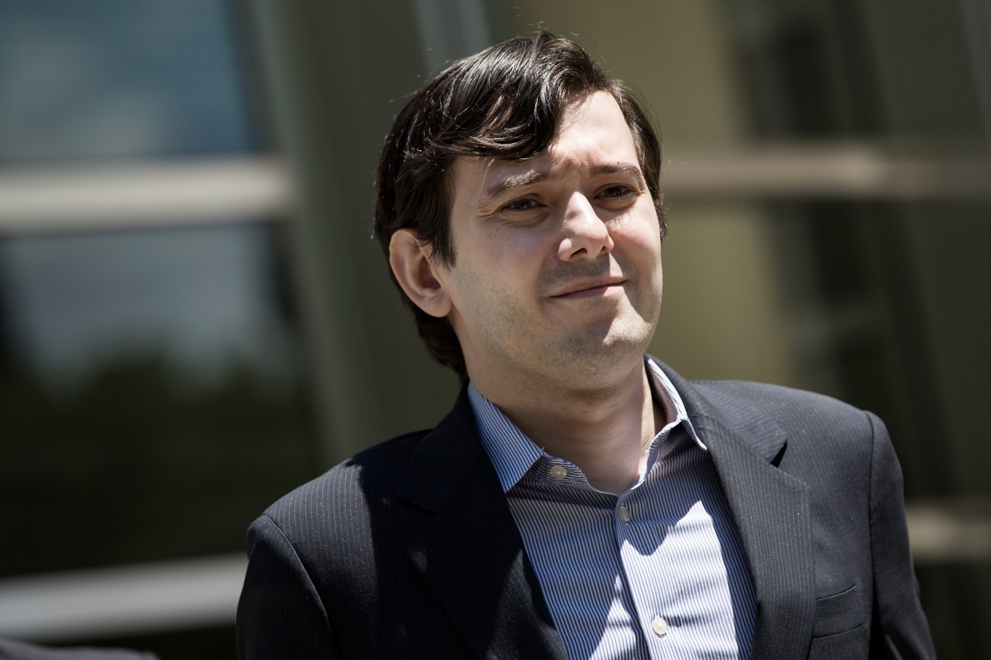 Ex-pharmaceutical executive Martin Shkreli exits the U.S. District Court for the Eastern District of New York in Brooklyn.