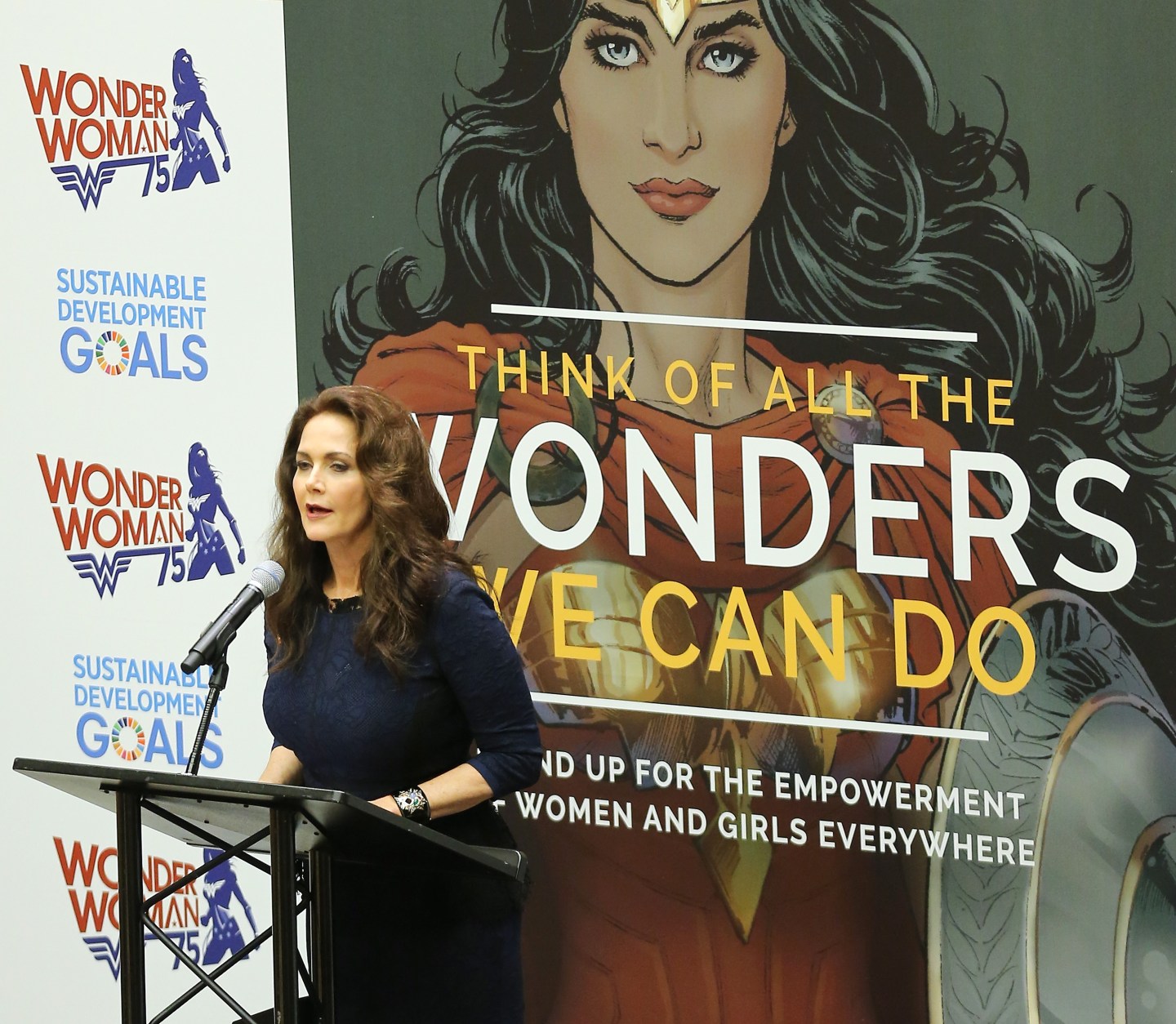 Wonder Woman UN Ambassador Ceremony
