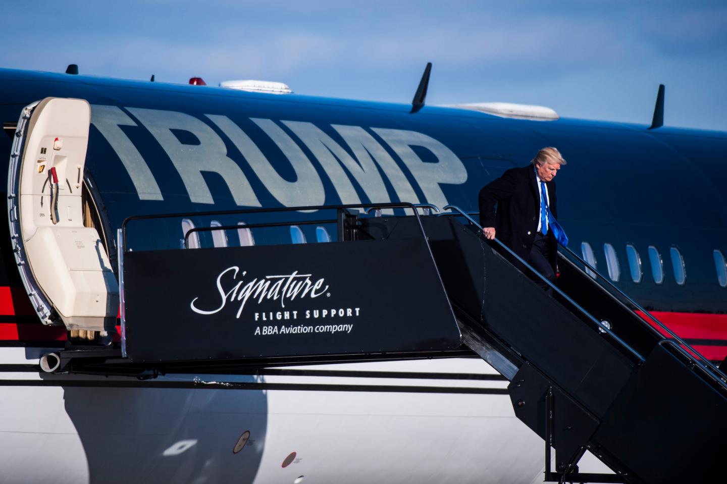 Republican presidential-elect Donald Trump USA Thank You Tour 2016