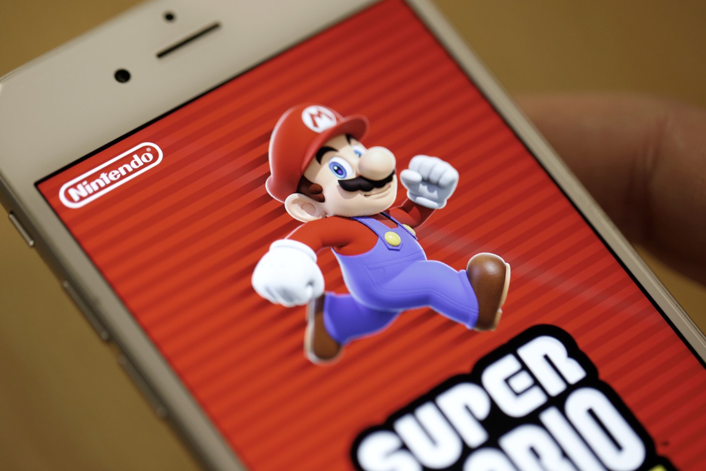 Debut Of Nintendo Co. Super Mario Run In Japan