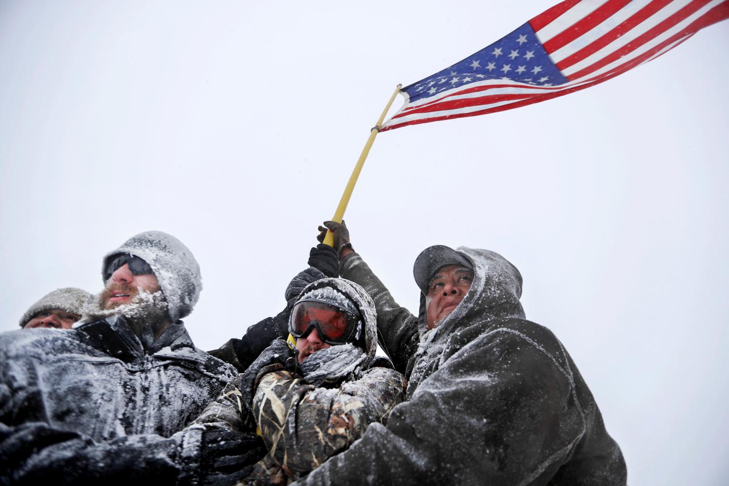 Oil Pipeline Protest