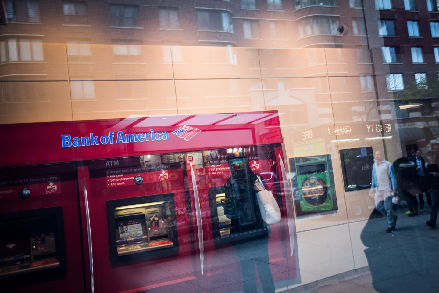 A Bank Of America Corp. Bank Branch Ahead Of Earnings Figures