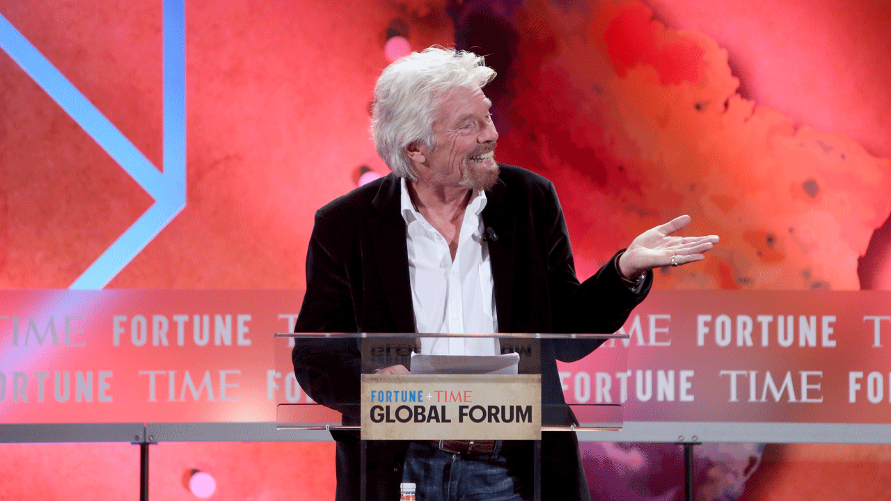 Richard Branson to Business Leaders: Society’s Problems Are Your Problems